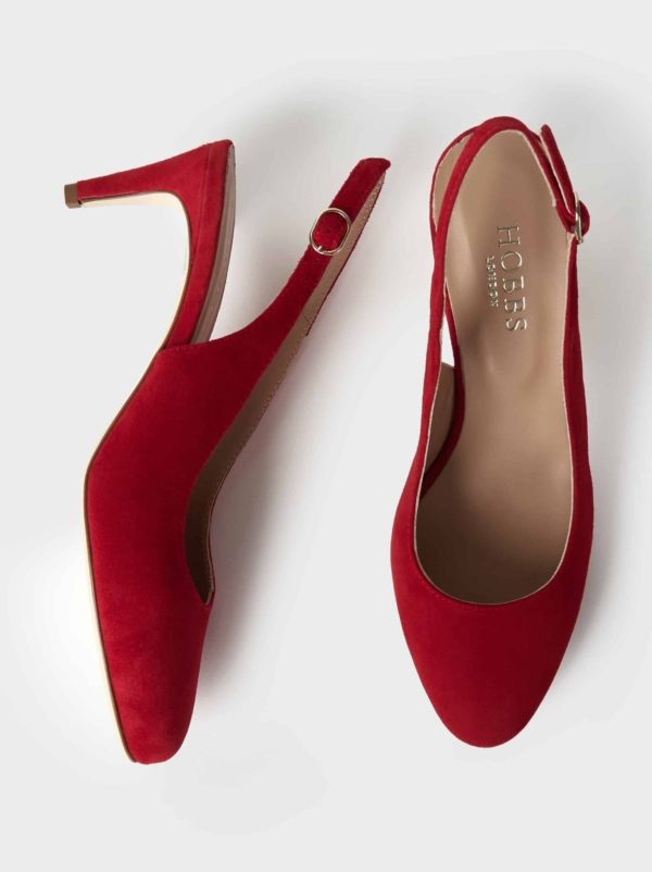 EMMA SUEDE STILETTO SLINGBACK COURT SHOES e1596638726741